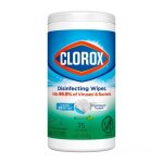 Clorox lingettes nettoyantes d�sinfectantes lot de 75 - �liminent 999% des virus et bact�ries - parfum ...