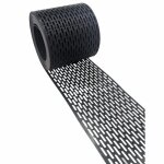 Closoir polypropyl�ne - pare oiseau - 8 cm x 500 cm - noir - installation facile - protection efficace ...