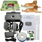 Cloture electrique pour 2 chiens collier anti fugue tanche invisible collier nf alimentaire