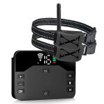 Cl�ture �lectrique sans fil - 2 en1 cl�tures anti - fugue pour chiens - port�e contr�lable de 20 � 300 ...