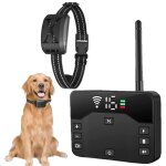 Cl�ture �lectrique sans fil pour chien 11x7x2cm fonctionnement par t�l�commande �tanche leau et la poussi�re ...