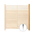 Clôture intimité en bois home deluxe soma - 180 x 180 cm 1x poteau Clôture intimité en bois home deluxe soma - 180 x 180 cm 1x poteau