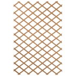 Clôture de jardin - palissade de jardin - largeur réglable 50 x 150 cm bois naturel shl26870 Clôture de jardin - palissade de jardin - largeur réglable 50 x 150 cm bois naturel shl26870