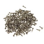 Clou pointe sourcing map 200pcs 1x6mm(dxl) petit minuscule carbone acier quincaillerie pour bricolage ...