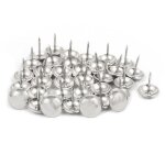 Clou de tapisserie sourcing map 35pcs 14mm diamètre clous tapissier inox acier ameublement clou punaise ... Clou de tapisserie sourcing map 35pcs 14mm diamètre clous tapissier inox acier ameublement clou punaise ...