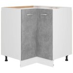 Cloud armoire de plancher danglearmoire de cuisine meuble bas de cuisine gris béton 755x755x815 cm bois ... Cloud armoire de plancher danglearmoire de cuisine meuble bas de cuisine gris béton 755x755x815 cm bois ...