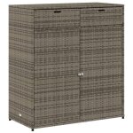 Cloud coffre de rangement extrieur - lgant design - armoire de rangement de jardin gris 105x55x113cm ...