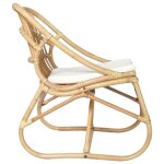 Cloud - fauteuil en rotin lin s114