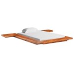 Cloud lit adulte - cadre de lit futon japonais - lgant design - bois massif 100x200 cm chynew6758068 ...