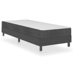Cloud lit adulte - sommier  lattes de lit - lgant design - gris tissu 90x200 cm chynew3394427