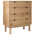 Cloud meuble de rangementbuffet de salon commode otta 765x395x90 cm bois de pin massif chynew8896261