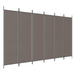 Cloud paravent intrieur - lgant design - cloison de sparation 6 panneaux anthracite 300x200 cm - ...