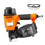 Cloueuse  rouleau pneumatique - vevor - 25 - 57 mm - pour bardage charpente revtement bois clture ...
