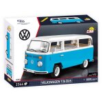 Cobi 24362 - volkswagen t2b bus - jeu de construction - bleu