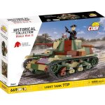 Cobi 2661 - light tank 7tp - jeu de construction - vehicule terrestre - multicolore