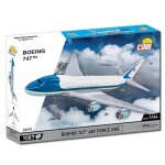 Maquette - cobi - boeing 747 air force one - 650 pi�ces - plastique - � monter soi - m�me