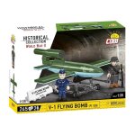 Jeu de construction - cobi - v - 1 flying bomb (fi 103) 1:35 - 265 pi�ces - vert - socle et chariot