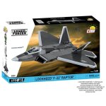 Maquette avion - cobi - lockheed f - 22 raptor - 695 pices - chelle 1:48 - furtivit stealth