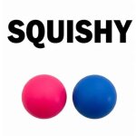 Cobye - lot de 2 balles anti - stress squishy rose et bleu - id�al pour relaxation concentration et soulagemen ...