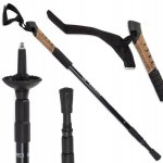 Cobye: lot de 2 b�tons de marche en alu dragonne randonn�es montagne r�glables avec poign�e en li�ge ...