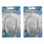Cobye - 2 paires de talonnettes - coussinets talon anti - choc et rehaussement 15mm - soulagement tendinite ...