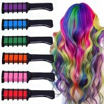 Cobye - lot de 6 peignes � craie pour teinture lavable ? coiffure temporaire et coloration cheveux