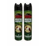 Cobye - lot 2 bombes insecticide rampants ? spray puissant anti insectes rampants ? protection durable ...