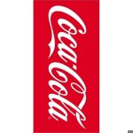 Coca cola - drap de bain - serviette de plage - microfibre 70x140 cm.