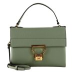 Coccinelle sac � main vert en cuir pour femme - arlettis handbag greenery 312372