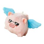 Cochon volant en peluche jouet en coton pp doux avec queue tremblante et ailes mobiles cadeau parfait ... Cochon volant en peluche jouet en coton pp doux avec queue tremblante et ailes mobiles cadeau parfait ...