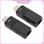Cocosity adaptateur dextension hd multimedia interface 1080 60hz transmetteur / recepteur pour tv moniteur ...