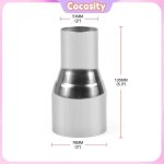 Cocosity adaptateur de tuyau d�chappement r�ducteur universel dadaptateur de tube de connecteur de moto ...