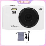 Cocosity appareil photo num�rique 5k 72mp - �cran tactile ultra hd 28 - zoom num�rique 16x autofocus ...