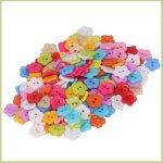 Cocosity boutons mignons 200 pi�ces boutons de fleurs color�s bricolage boutons de couture d�coratifs ...