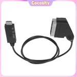 Cocosity câble convertisseur hd vers scart pour tv vhs dvd - supporte pal ntsc Cocosity câble convertisseur hd vers scart pour tv vhs dvd - supporte pal ntsc
