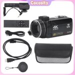 Cocosity cam�scope de cam�ra vid�o cam�ra vid�o 4k ultra hd cam�scope num�rique wifi 18x zoom tactile ...