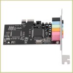 Cocosity carte son pci - e 5. 1 card surround carte sound cmi8738 chip stereo carte pour 7 burant ordinateur ...