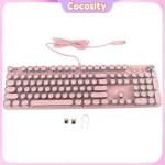 Cocosity clavier mécanique 902?7 punk mechanical keyboard 104 keys real mechanical shaft blue informatique ... Cocosity clavier mécanique 902?7 punk mechanical keyboard 104 keys real mechanical shaft blue informatique ...
