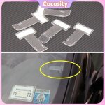 Cocosity clip de porte - billets porte - table de stationnement transparent clip clip de billet de pare ...