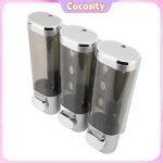 Cocosity dispensateur de savon liquide (or)3 en 1 300ml presse savon liquide distributeur mural salle ...