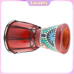 Cocosity djembe tambour africain en bois djemb instrument de percussion  main son net enfants adultes ...