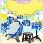 Cocosity ensemble de tambour pour enfants ensemble de tambours pour enfants avec 3 tambours 2 btons ...