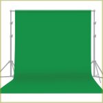 Cocosity fond vert studio 1. 8x3m polyester - coton lavable pour portrait produit