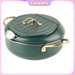 Cocosity friteuse de cuisson friteuse japonaise en acier inoxydable avec thermomètre pour cuisinière ... Cocosity friteuse de cuisson friteuse japonaise en acier inoxydable avec thermomètre pour cuisinière ...