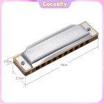 Cocosity harmonica � 10 trous 1072 - c folkmaster standard harmonica diatonique 10 trous cl� de c 20 ...