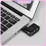 Cocosity hub multi - port ports usb hubs informatique accessoire noir