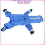 Cocosity impermable complet pour chien  capuche - veste de pluie lgante 4 pattes pour chiots et petits ...