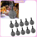 Cocosity pierre � bulles 10pcs mod�le de calebash stone � bulles doxyg�ne pour aquarium animalerie eau ...