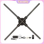 Cocosity projecteur dhologramme 3d machine publicitaire holographique 3d 2000x720 720 leds 4 informatique ...
