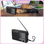 Cocosity radio �g�e portable radio num�rique am fm radio st�r�o 2 bandes radio de poche � r�glage num�rique ...